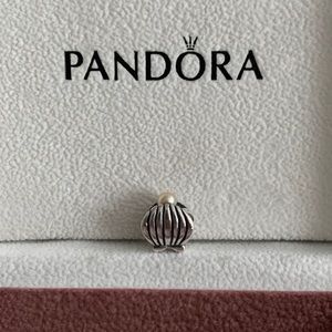 seashell pearl charm